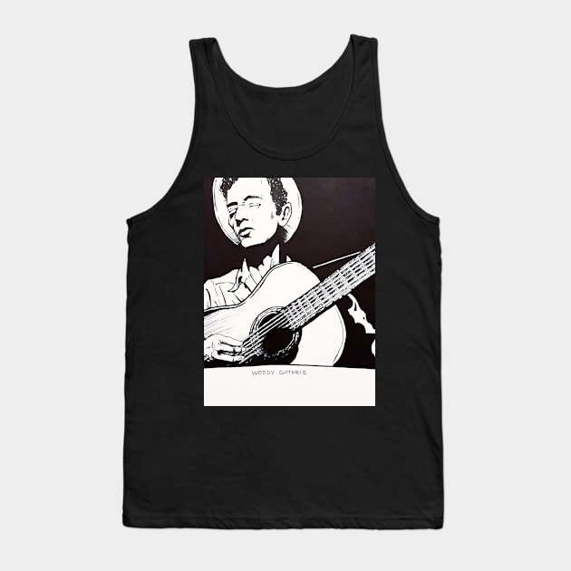 Woody Guthrie Tank Top by BottleRocket